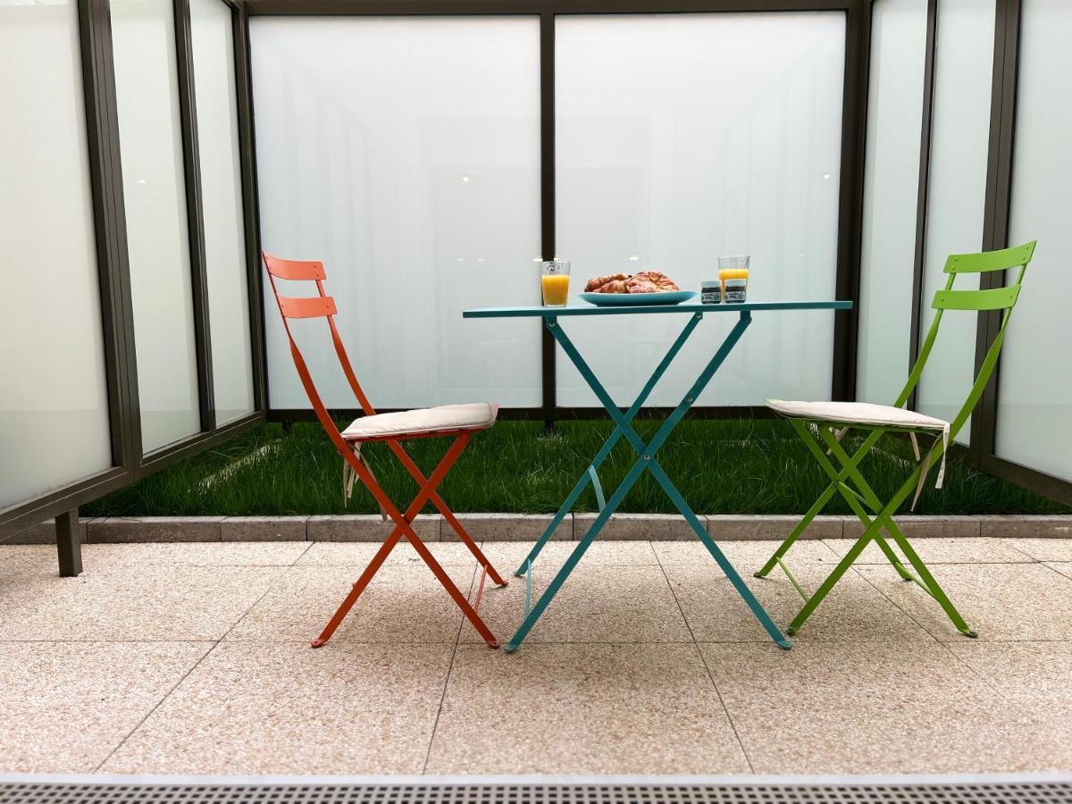 Studio Spacieux 4 Personnes Avec Terrasse Privee & Bureau - Gare A 4Min, Paris En 30Min Вилье-сюр-Марн Экстерьер фото